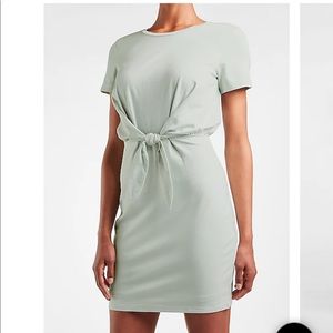 Tie Front T-Shirt Dress